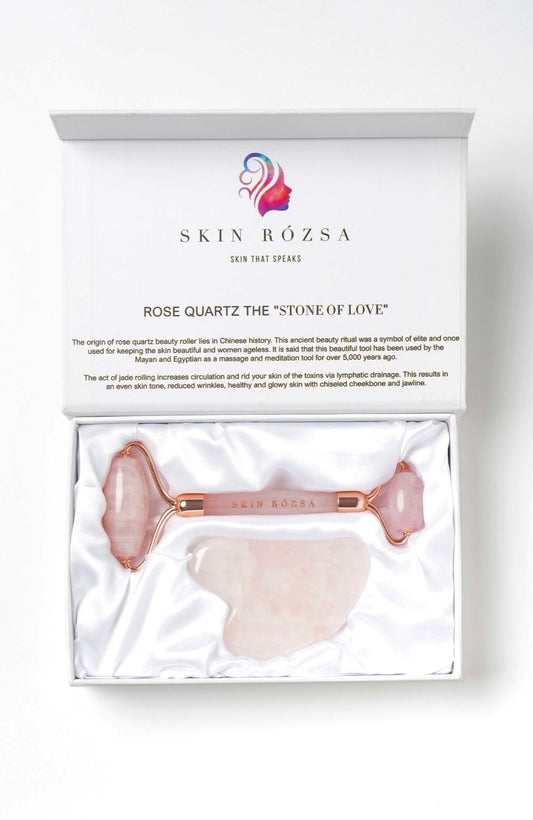 Rose Quartz Spa Set