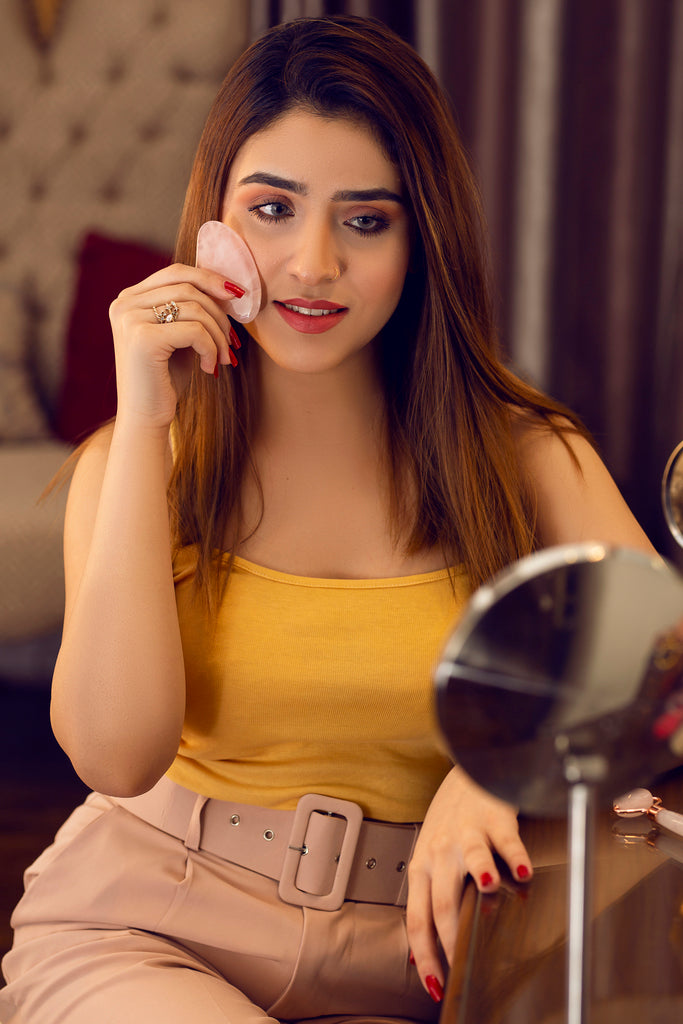 Best Rose Quartz Gua Sha – Stone of Love – Skin Rózsa