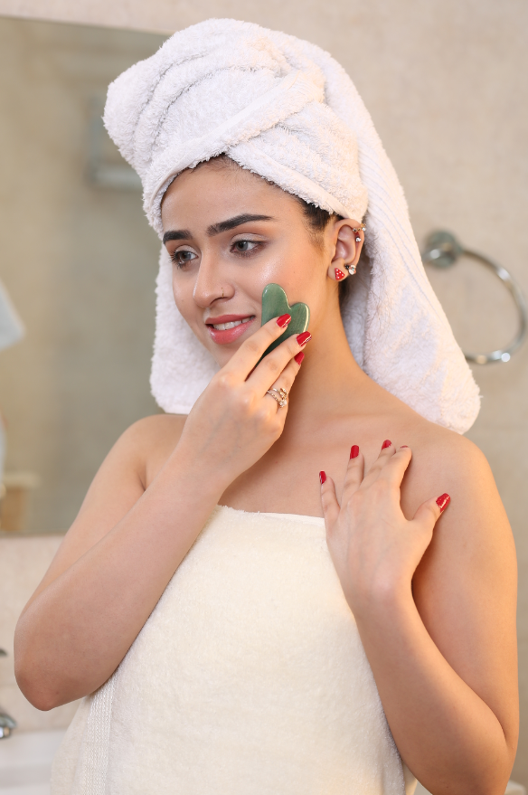 Best Jade Spa Set- Original-jade roller & Guasha with warranty – Skin Rózsa